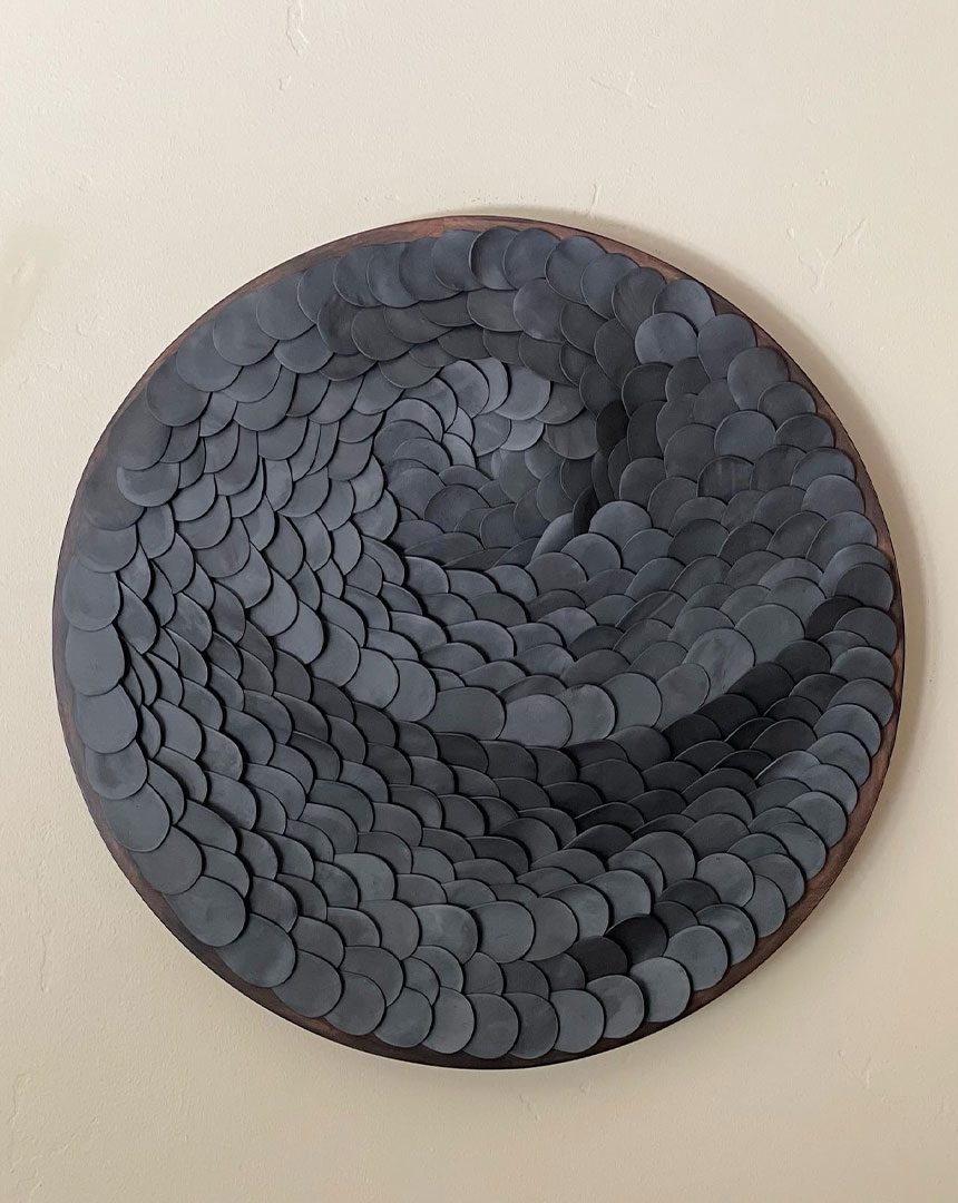 Aqua Butterflies art by Carlie Straka