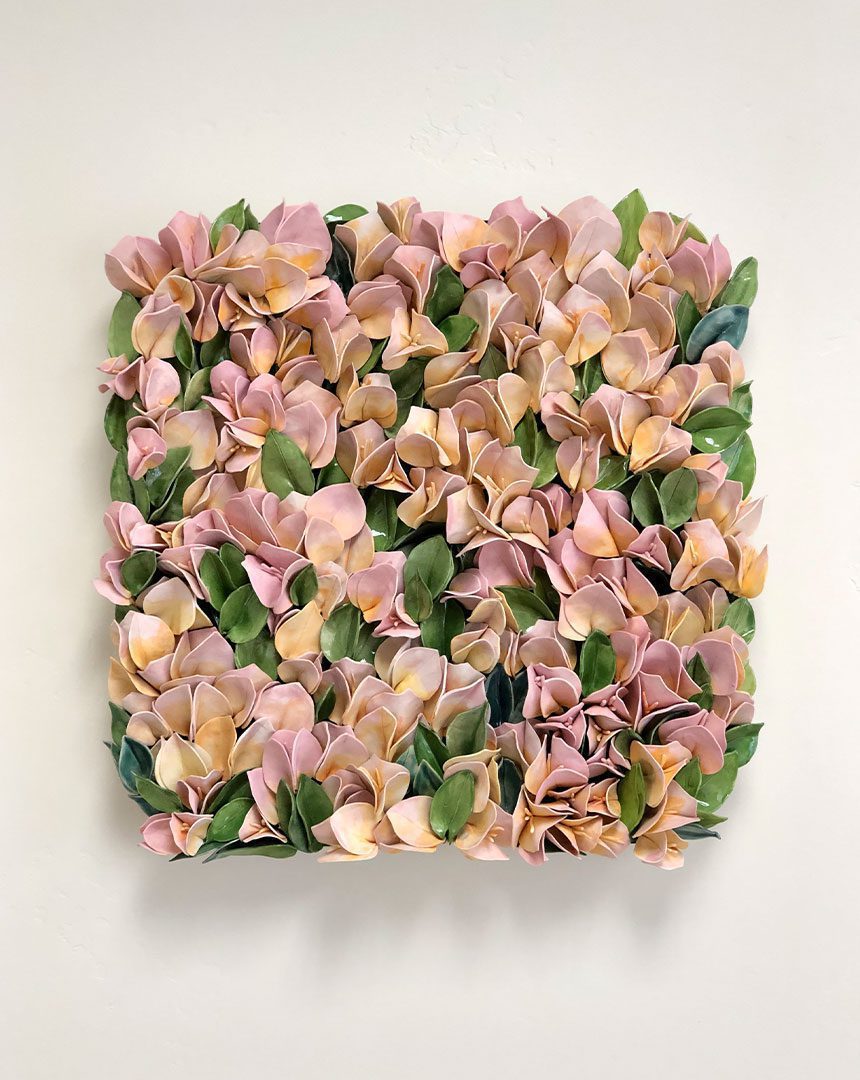 Aqua Butterflies art by Carlie Straka