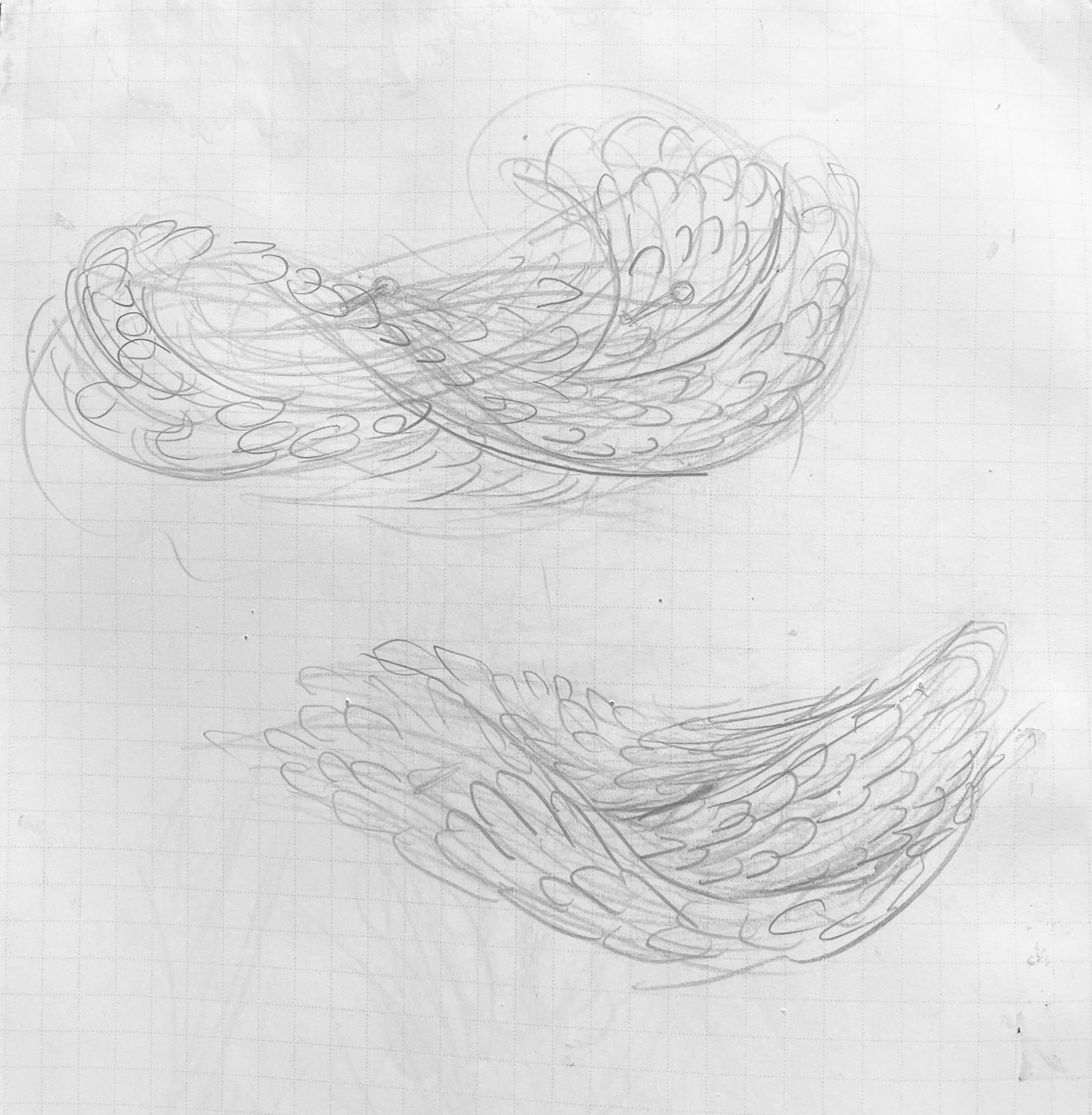 sketches-img-11 Commission project, white cabin waterfall